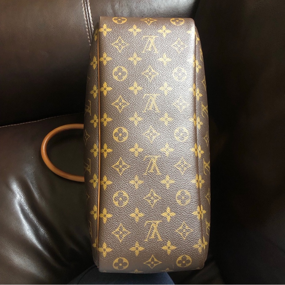 LOUIS VUITTON Deauville LV Monogram Top Handle Doctor’s Weekend Bag 35cm - Picture 9 of 17